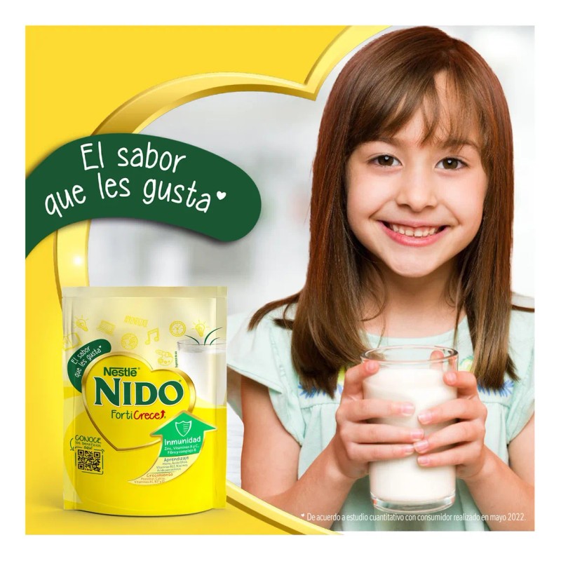 Nido leche forticrece bolsa 480g