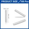 sourcing map 100Pcs 2mm x 12mm Dowel Pins 304 Stainless
