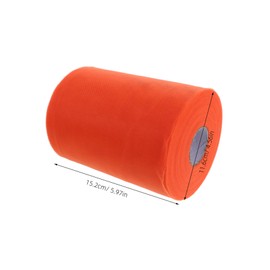LALAFINA Tulle Ribbon Roll Soft Mesh Fabric for DIY Projects Wedding Crafts Table Runners Chair Bows for Proms and Photo Shoots Elegant Decorative Material