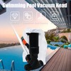 Portable Pool Vacuum Jet Underwater Cleaner with Flexible Rod Drawstring