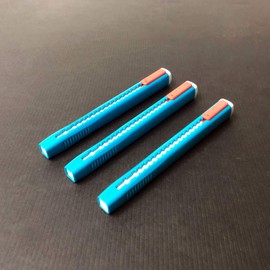LION Slide-N-RUB Retractable Pen Style Eraser, 3EA/Pack, 1 Pack (ER-1S-3P)