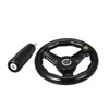 sourcing map Hand Wheel 160 mm Diameter 16 mm Bore