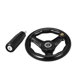 sourcing map Hand Wheel 160 mm Diameter 16 mm Bore Diameter for Milling Machine