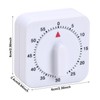 Timer, 60 Minutes Visual Timer with Loud Alarm, Digital Visual