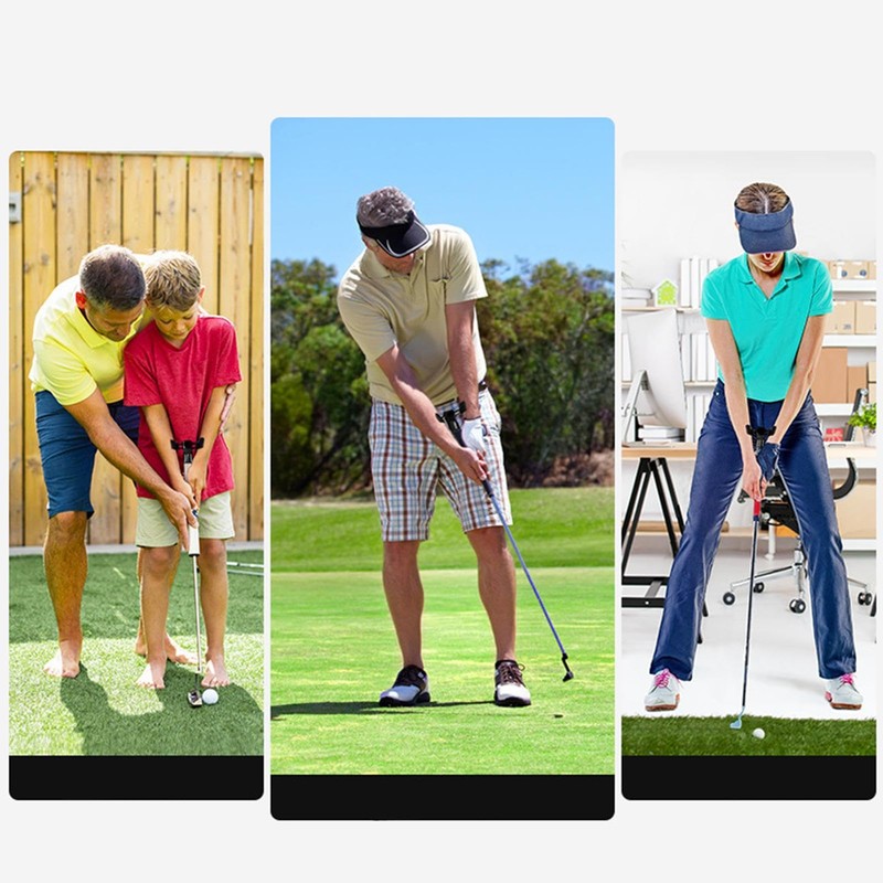 Golf Swing Trainer, Adjustable Swing Trainer Putting Wrist Training Aid,