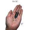 wumio Black Bangs Clips, Set of 5, Non-marking Flat Styling