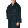 Nautica Men's Long Sleeve Cozy Soft Plush Shawl Collar Robe,