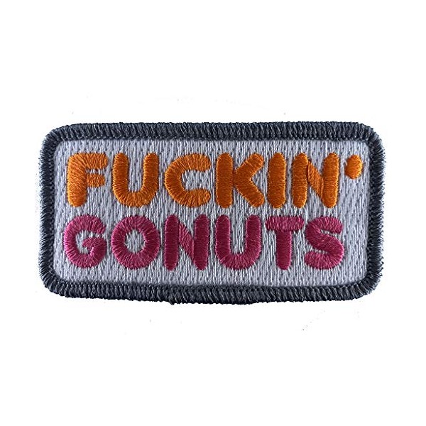 1" x 2" Go Nuts Tactical Morale Patch