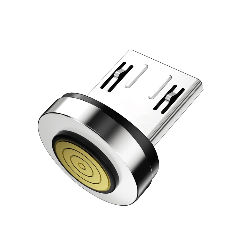 Gourde Magnetic Connector Tips Head for Android Devices (3 Pack),