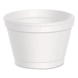Dart 3.5J6 3.5 oz Foam Container, White (Case of 1000)