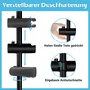 Görbach Shower Set, Stainless Steel Shower Rail 70 cm with