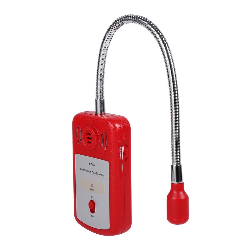 1Pc Portable Combustible Natural Gas Leak Detector Tester with Sound
