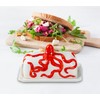 Octopus Butter Dish With Lid For Countertop Ceramic Butter Dish