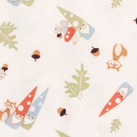 Trend Lab Forest Gnomes Deluxe - Funda para cambiador de franela