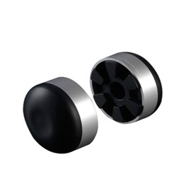 TEHAUX Aluminum Alloy Laptop Stand with Ergonomic Height Durable Cooling Base for Stable Use Any Surface for Reducing Laptop Heat Black