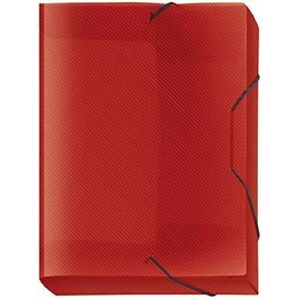 Veloflex Crystal 4443220 Archive Box A4 Red Ref 41530225
