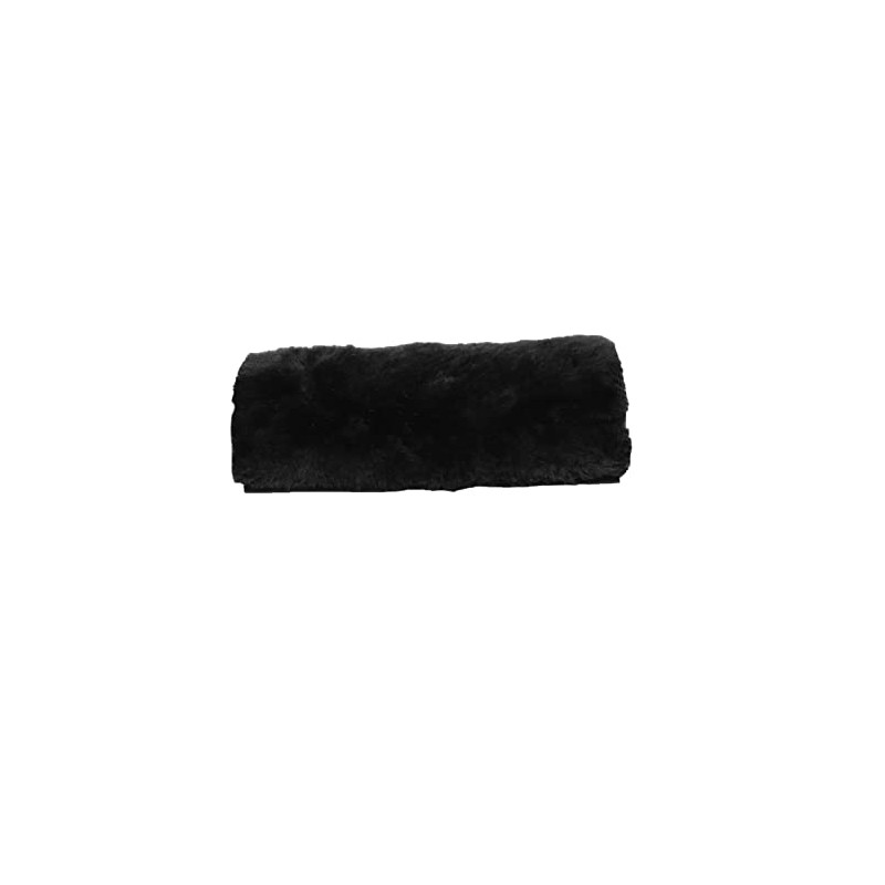 ENGEL GERMANY Sheepskin Neck Band Cover lambskin colour black (Geni)