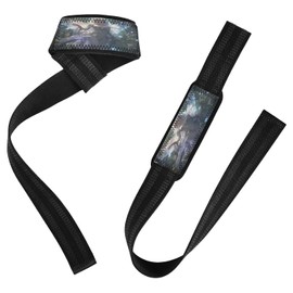 Fairy Game - Correas de elevación de anime para niña, 26 pulgadas, antideslizantes, accesorios de gimnasio, para entrenamiento, gimnasio, levantamiento de potencia, culturismo