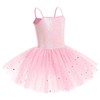 IWEMEK - Abito da Balletto per Bambina con Tutu, senza