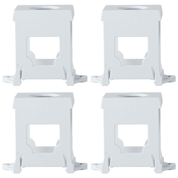 4 soportes de interruptor de botón de 22 mm, soporte