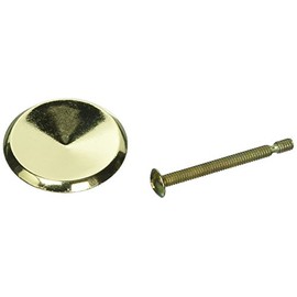 LE JOHNSON 38-3PPK1 1-1/2" RND BRS DR Knob