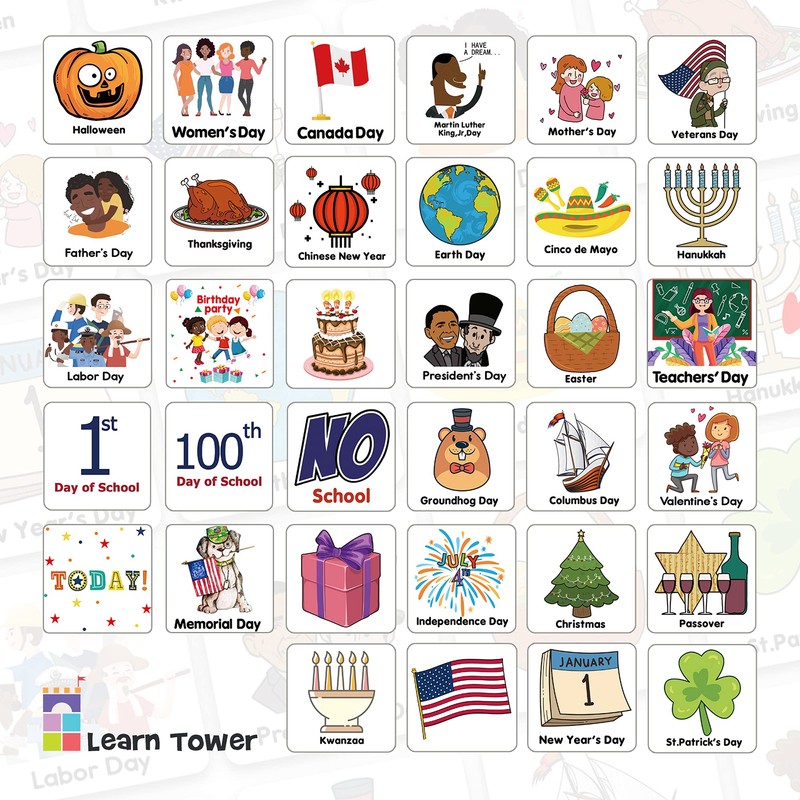 Calendar and Weather Pocket Chart for Kids Learning from Home