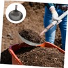 Mipcase Metal Dung Cleaning Shovel Heavy Duty Metal Ladle for