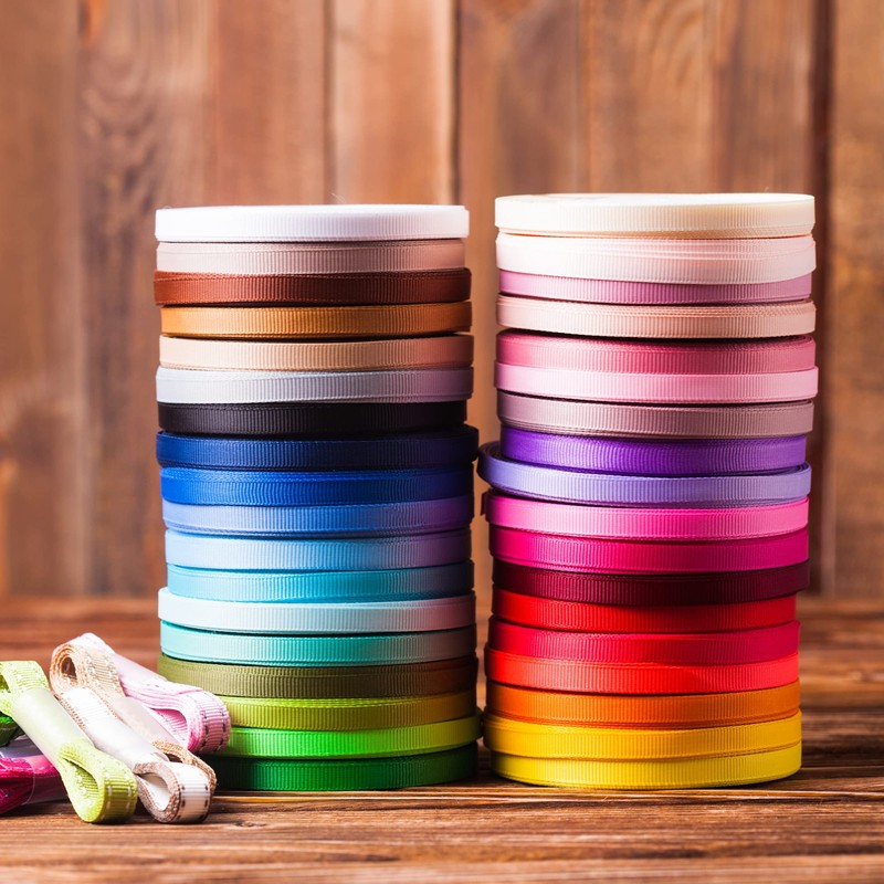 Dyanatic Satin Pink Ribbon | 25 Yards Ribbons for Crafting