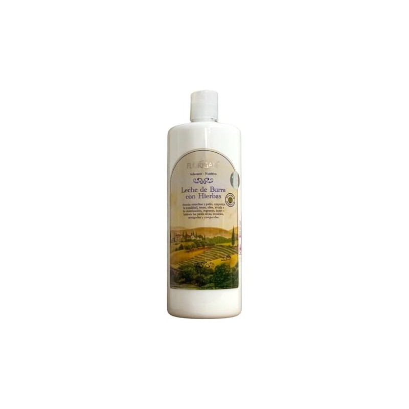 CREMA LECHE DE BURRA CON HIERBAS 1000 ML.