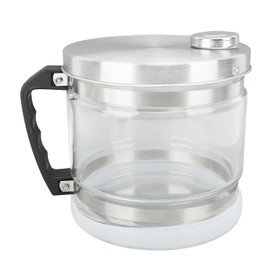4L Water Container for Distiller, 4L Glass jar for Home Dental Beauty Water Distiller, Replacement Glass Collection Bottle for Home Beauty Countertop