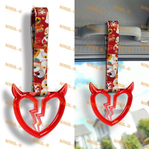 Unbranded Crystal Devil Broken Heart TSURIKAWA RD Ring Car Bus