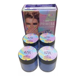 Wapizima Acrilicos Basico Azul 4 Pzas
