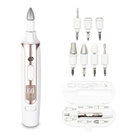 Rio Precision Pro Electric Nail File (White/Gold)