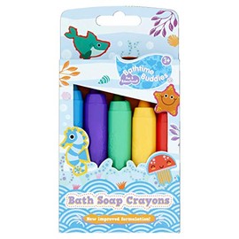Bathtime Buddies | Washable Bath Soap Crayons | 2 in 1 Combined Bath Toy and Soap | Sensory Exploration and Learning