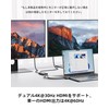 DisplayPort to Dual HDMI Adapter 4K@60Hz Multi-Monitor Splitter Splitter Dual