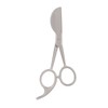 Stainless Steel Applique Scissors Duckbill Blade Comfortable Ergonomic Handle DIY