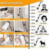Shower Head Holder Wall Mounted, 360° Adjustable Handheld Shower Head