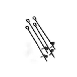 Milspec Ground Anchor   (SET OF 4)    5/8" x 48" w/6" Augers