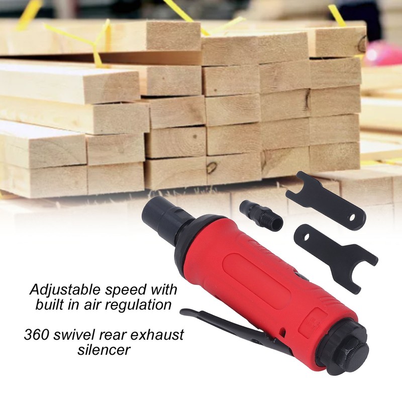 Pneumatic Mill YDE‑4924 Industrial Grade Zinc Alloy High Speed Air