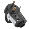 30A Male Plug Electrical Adapter with Ergonomic Grip Handle for
