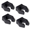 Longoni Billiard Pool Cue Rack Rubber Replacement Clips, Pack of