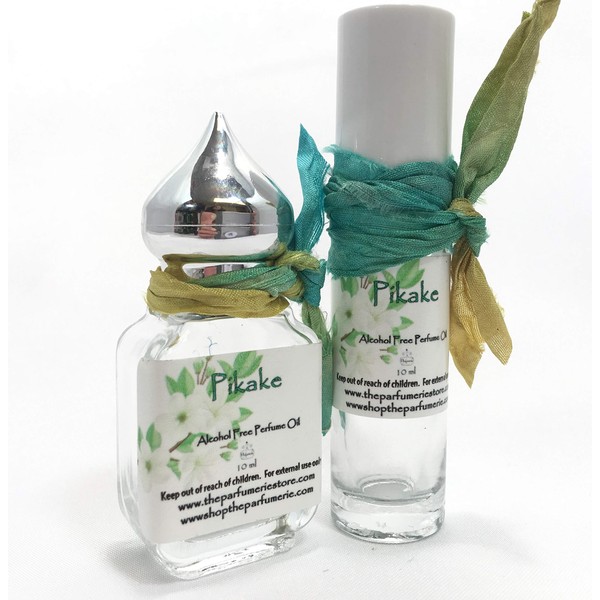 The Parfumerie Bottle Grade A Perfume Oil Alcohol Free (10 ml.) (Pikake - Arabesque Bottle)