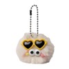 Wigo Mini Sunglasses, Monster Nuigurumi, Key Holder, Women's, white