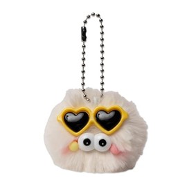 Wigo Mini Sunglasses, Monster Nuigurumi, Key Holder, Women's, white