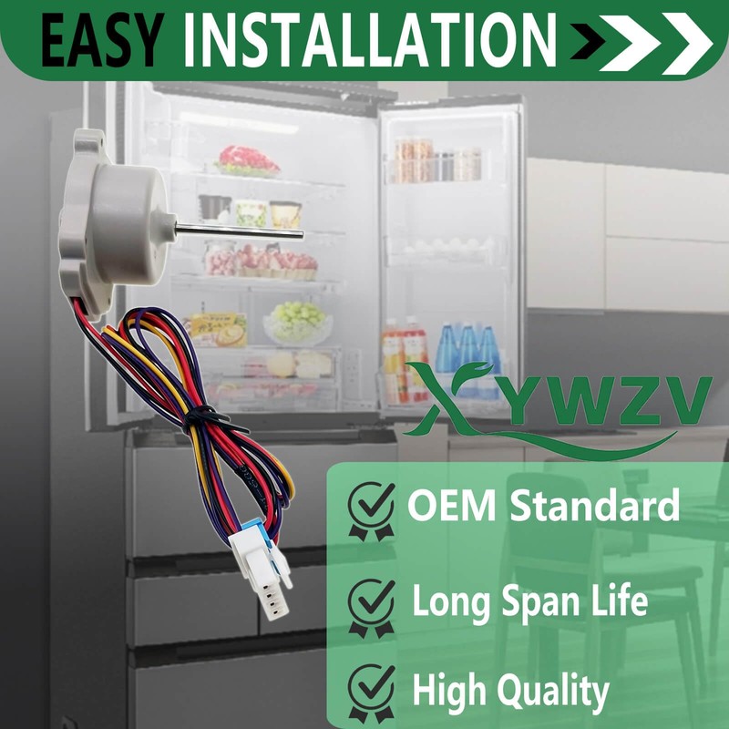 EAU65058318 Refrigerator Freezer Fan Motor Assembly DC12V 1A Fit for