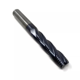 CME 4pcs 1/2x2x4" Solid Carbide Roughing End Mills Tialn Coated, 4 flute Long length