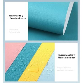 D.S Papel Pintado Impermeable Autoadhesivo Infantil 0.45 X 10 M