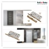KOTARBAU Inner Door Mortice Lock 90 x 50 mm Toilet