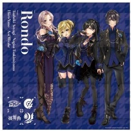 D4DJ Mini Towel, Rin Dance Music Limited Goods, Rondo, Tsubaki Aoyagi, Tsukimiyama Nagisa, Aoi Miyake