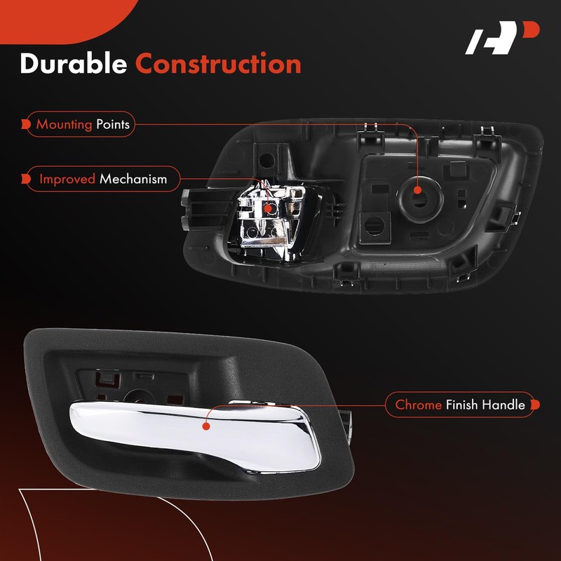A-Premium Rear Right Passenger Side Interior Door Handle Compatible with